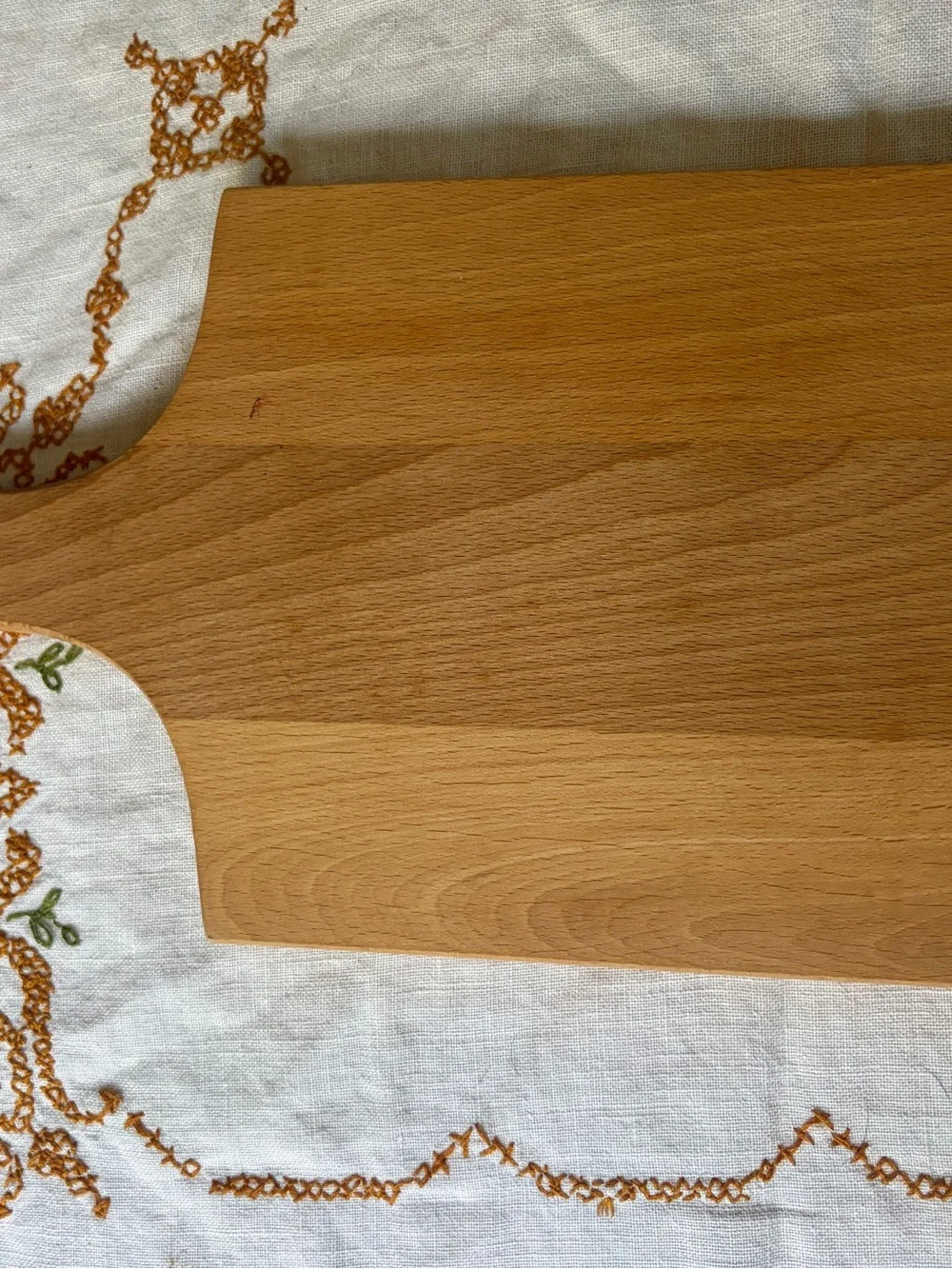 Hand-Painted Wooden Mushroom Cutting/Serving Board/Trivet VINTAGE